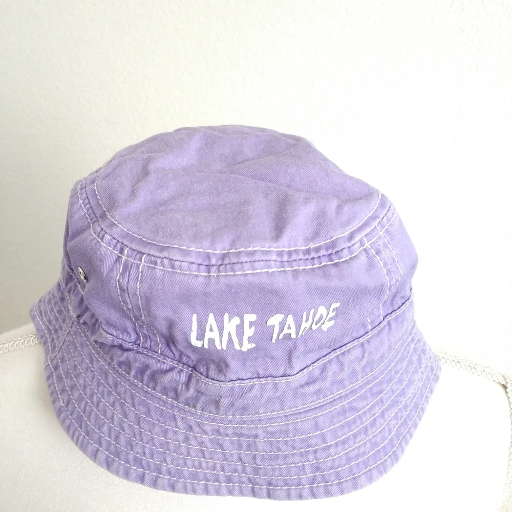 Lake Tahoe Small Girl's Bucket Hat Sun Hat Royal Resortwear Ages 3-5